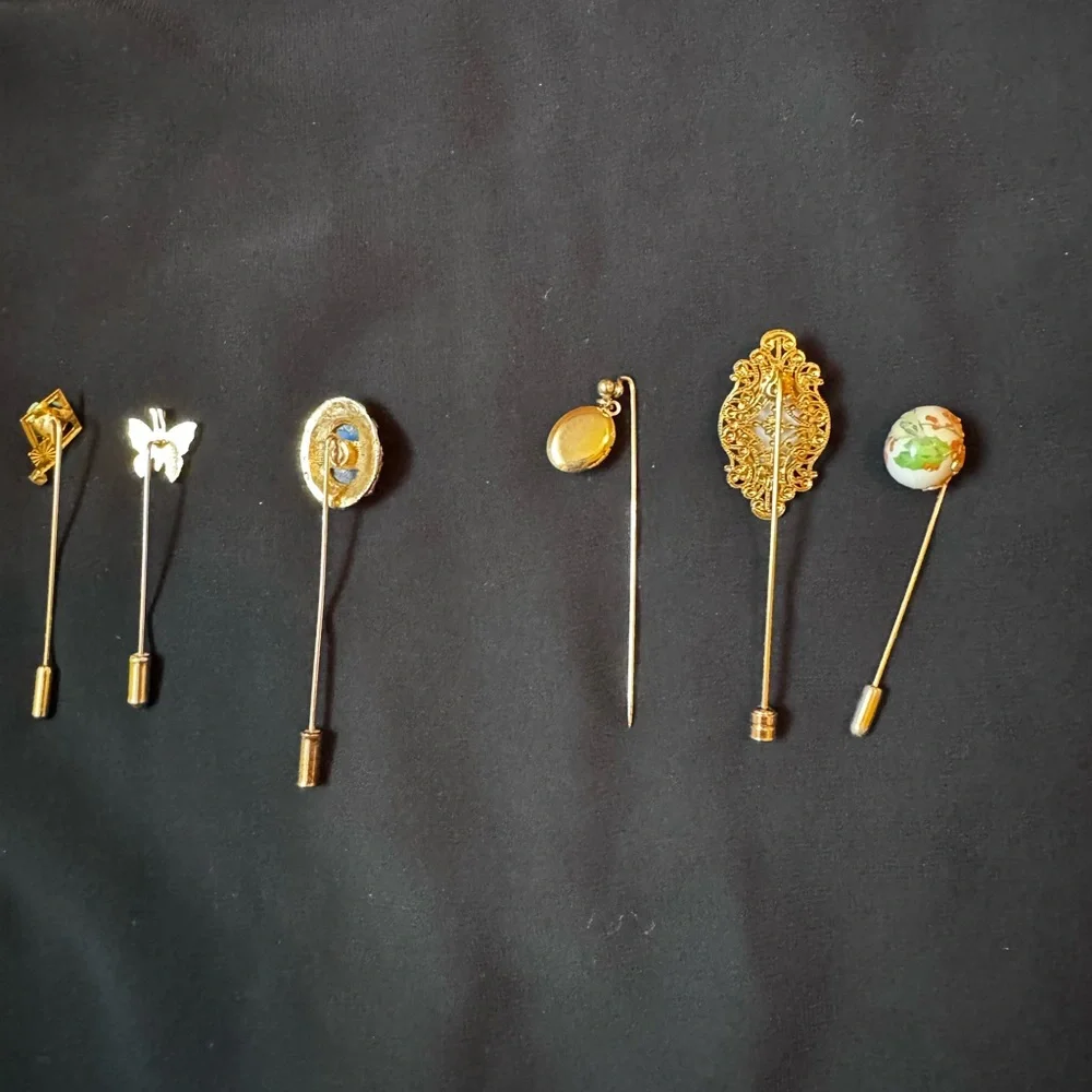 Vintage Stick Pins (6) - Picture 3 of 6